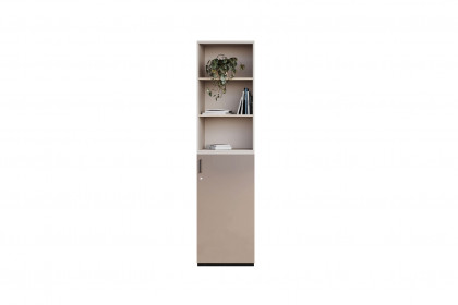 K40 von Nowy Styl - Aktenschrankset in Truffle Grey