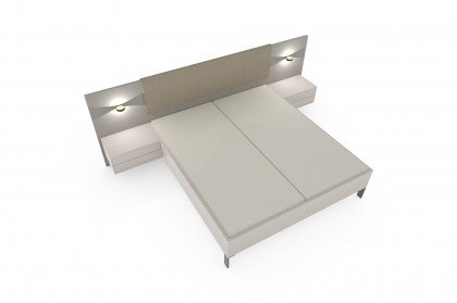 Deviso von Rietberger - Schlafzimmermöbel-Set brillantgrau