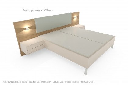 Deviso von Rietberger - Schlafzimmermöbel-Set brillantgrau