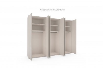 Deviso von Rietberger - Schlafzimmermöbel-Set brillantgrau