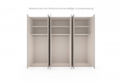 Deviso von Rietberger - Schlafzimmermöbel-Set brillantgrau