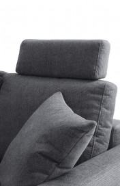 Pierre de Luxe von Nova Via - Ecksofa links stone