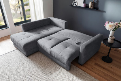 Pierre de Luxe von Nova Via - Ecksofa links stone