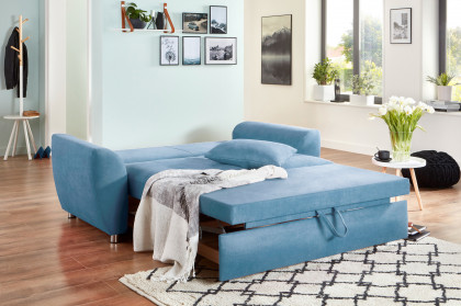 Multiflex Plus 25 von Poco - Schlafsofa hellblau