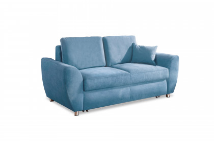 Multiflex Plus 25 von Poco - Schlafsofa hellblau