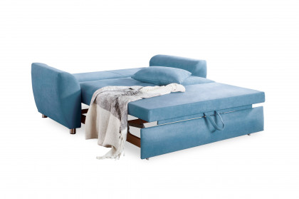 Multiflex Plus 25 von Poco - Schlafsofa hellblau