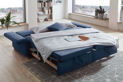 Multiflex Plus 25 von Poco - Schlafsofa blau