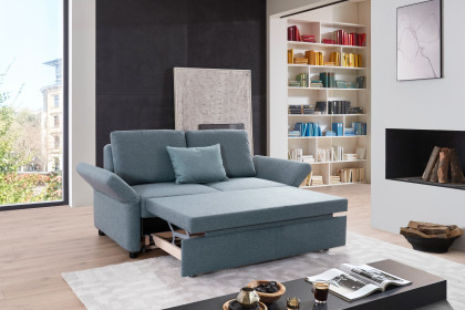 Multiflex Plus 25 von Poco - Schlafsofa blau-grau
