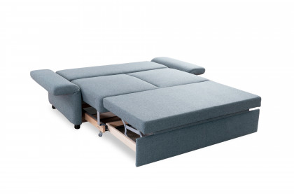 Multiflex Plus 25 von Poco - Schlafsofa blau-grau