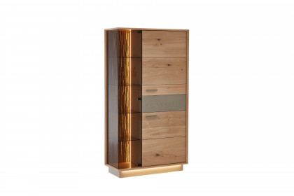 Studioline von Niehoff Sitzmöbel - Highboard Eiche satin gebeizt, matt lackiert