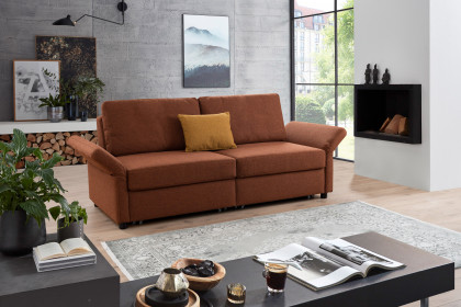 Multiflex Plus 25 von Poco - Schlafsofa kupfer