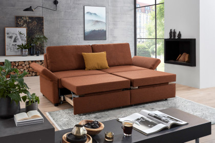 Multiflex Plus 25 von Poco - Schlafsofa kupfer