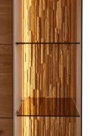 Studioline von Niehoff Sitzmöbel - Highboard mit einer Glastür