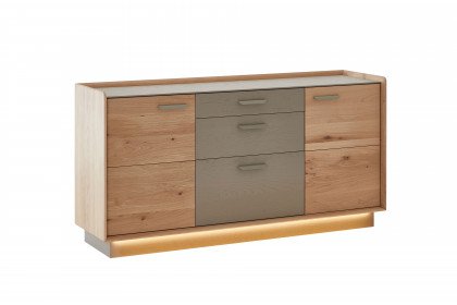 Studioline von Niehoff Sitzmöbel - Sideboard Eiche satin gebeizt, matt lackiert