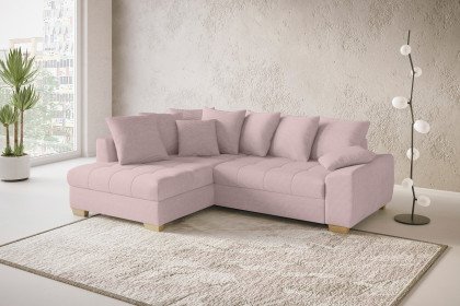 Nikita II von Nova Via - Ecksofa links flamingo