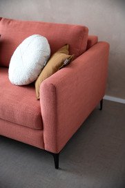 Timeless von SCHÖNER WOHNEN - Ecksofa links flamingo