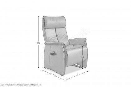 Kilian-Plus-XTRA-Comfort-RelaXX von Polsteria - TV-Sessel merlot