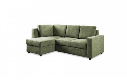 Multiflex Plus 25 von Poco - Ecksofa links dunkelgrün