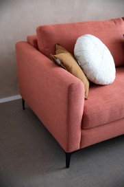Timeless von SCHÖNER WOHNEN - Ecksofa rechts flamingo