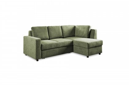 Multiflex Plus 25 von Poco - Ecksofa rechts dunkelgrün