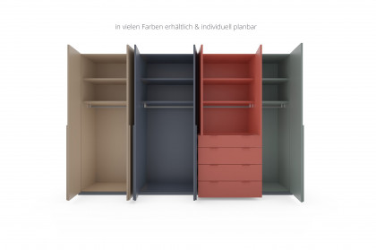 Siena von Rietberger - Schlafzimmerschrank atlantikblau