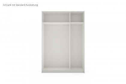Slideline von JUTZLER - Schwebetürenschrank mit Kurztiefe grün - schwarz