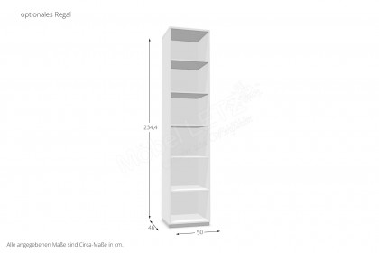 K40 von Nowy Styl - Flügeltürenschrank weiß