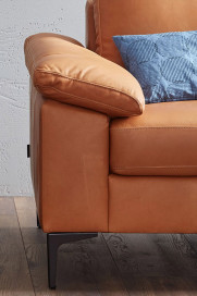 Timeless von SCHÖNER WOHNEN - Leder-Duo cognac