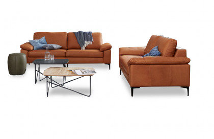 Timeless von SCHÖNER WOHNEN - Leder-Duo cognac