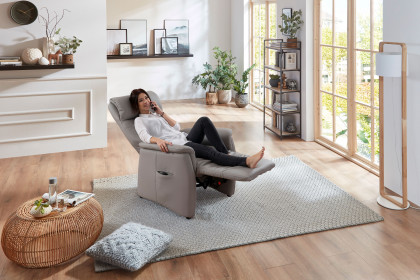 Kilian-Plus-XTRA-Comfort-RelaXX von Polsteria - Relaxsessel light-grey