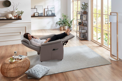 Kilian-Plus-XTRA-Comfort-RelaXX von Polsteria - Relaxsessel light-grey