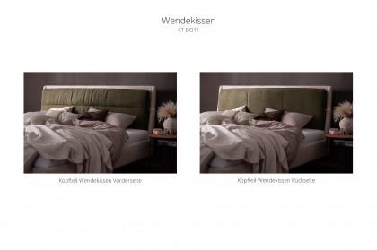 Decuro von ADA Mindful Living - Polsterbett grey-olive