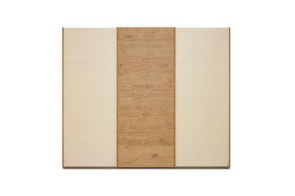 Montino von Musterring - Schrank 250 cm breit Lack sand - Eiche