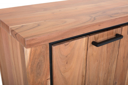 Akazio von GUTMANN - Sideboard 71234 Akazie/ schwarz