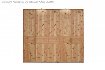 Lugano-sleeping von Schösswender - Schrank Zirbe geölt ca. 250 cm breit