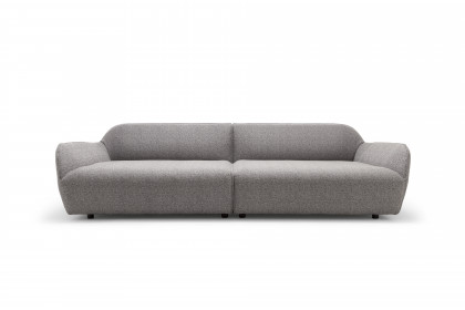 CR.480 von creation by Rolf Benz - Polstersofa lichtgrau-schwarzgrau