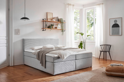 Aspen-BX890 von Sun Garden - Boxspringbett silber