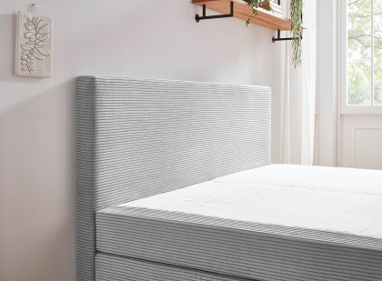 Aspen-BX890 von Sun Garden - Boxspringbett silber