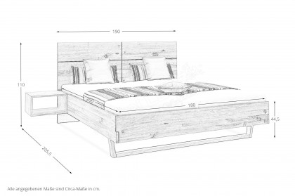 Grand Nobile von ADA Mindful Living - Massivholzbett Wildeiche