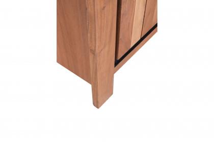 Akazio von GUTMANN - Highboard 70325 Akazie/ schwarz