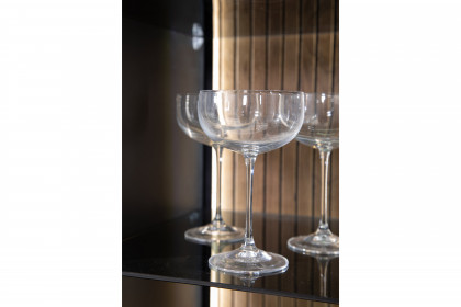 Akazio von GUTMANN - Highboard 71225 Akazie/ schwarz