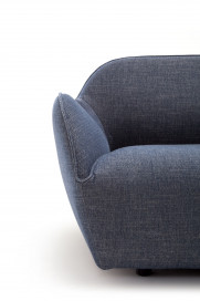 CR.480 von creation by Rolf Benz - Polsterbank saphierblau