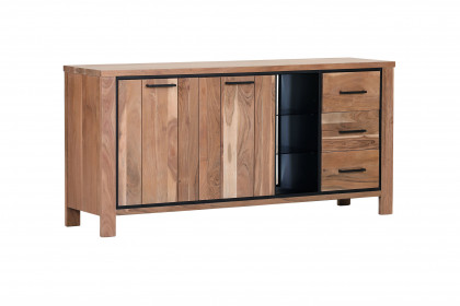 Akazio von GUTMANN - Sideboard 70320 Akazie/ schwarz