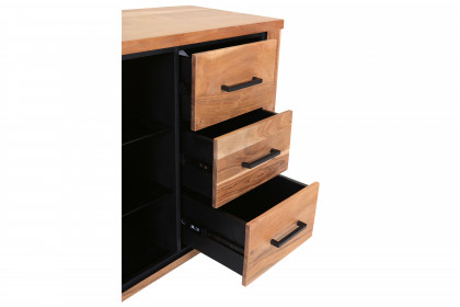 Akazio von GUTMANN - Sideboard 70320 Akazie/ schwarz
