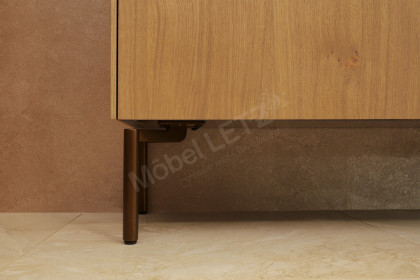 Vinci von LEONARDO Living - Sideboard Asteiche mit Designfüßen
