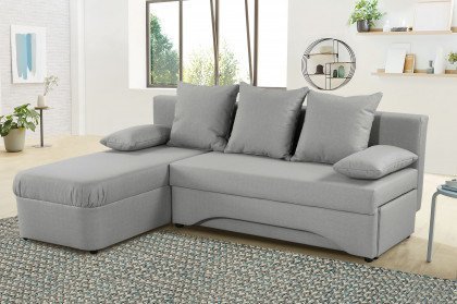 Polaris-LE22 von Job - Polstersofa Variante links grau