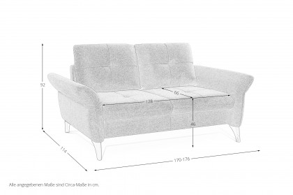 Night and Day von Poco - Schlafsofa mustard