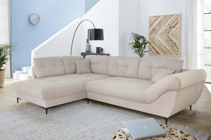 Santa Barbara-LE25 von Job - Ecksofa links beige