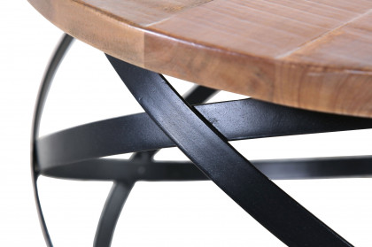 Warehouse von GUTMANN - Couchtisch 68356 Mango/ Metall schwarz