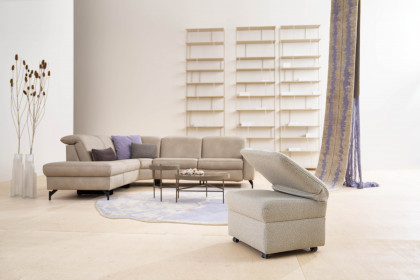 7598 von Himolla - Sessel mit Hockerfunktion silky